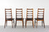 4 Rosewood Lis Dining Chairs by Niels Koefoed - (320-032.2)