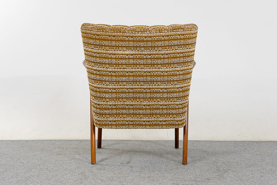 Mid-Century Modern Beech Lounge Chair - (321-261.4)
