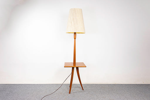 Teak Danish Floor Lamp - (D1104)