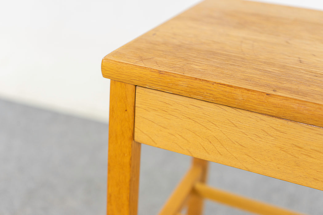 Oak Bedside Table - (324-353.9)