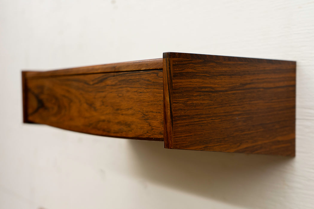 Rosewood Wall Mount Bedside - (D962.2)