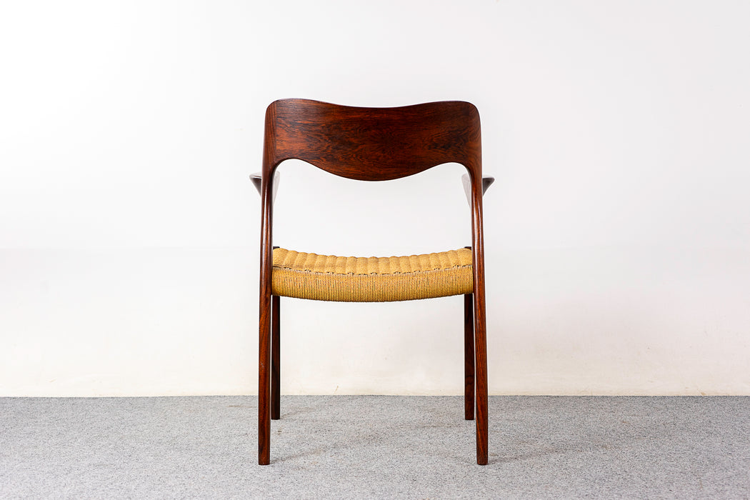 Rosewood Model 55 Armchair by By Niels Moller - (D1088.5)