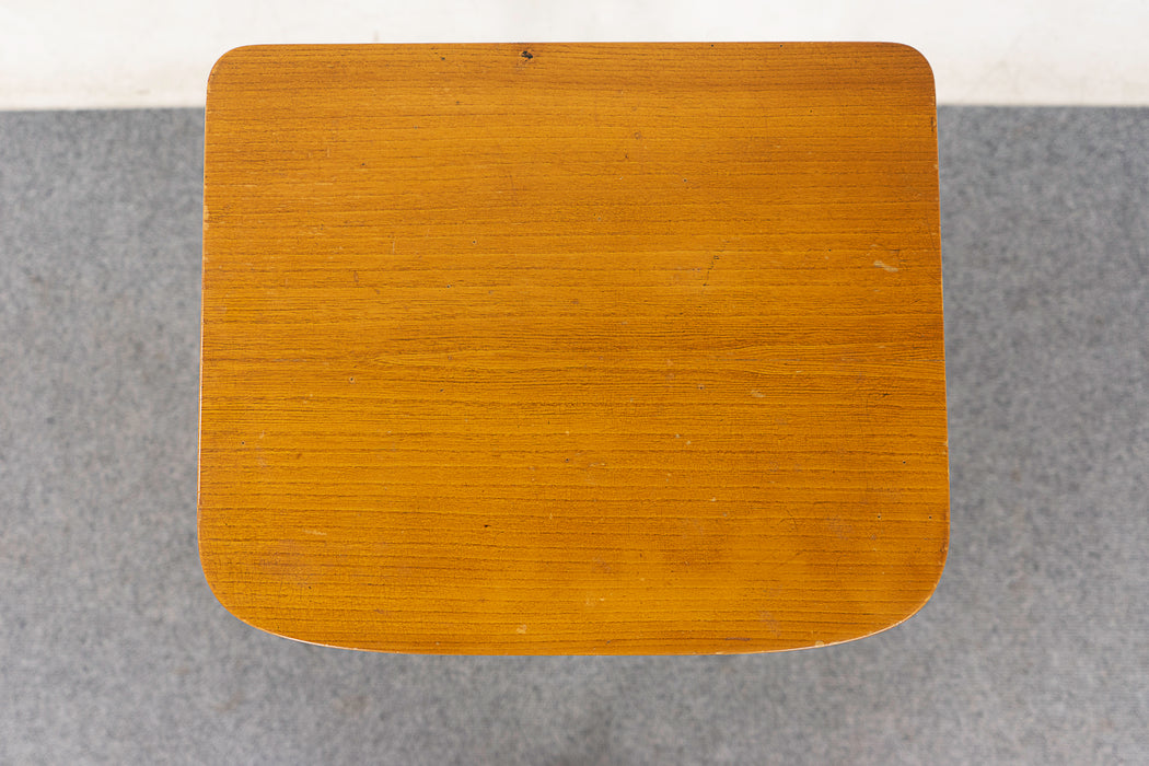 Elm Scandinavian Bedside Table - (324-353.2)