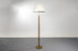 Danish Teak & Brass Floor Lamp - (321-345.20)