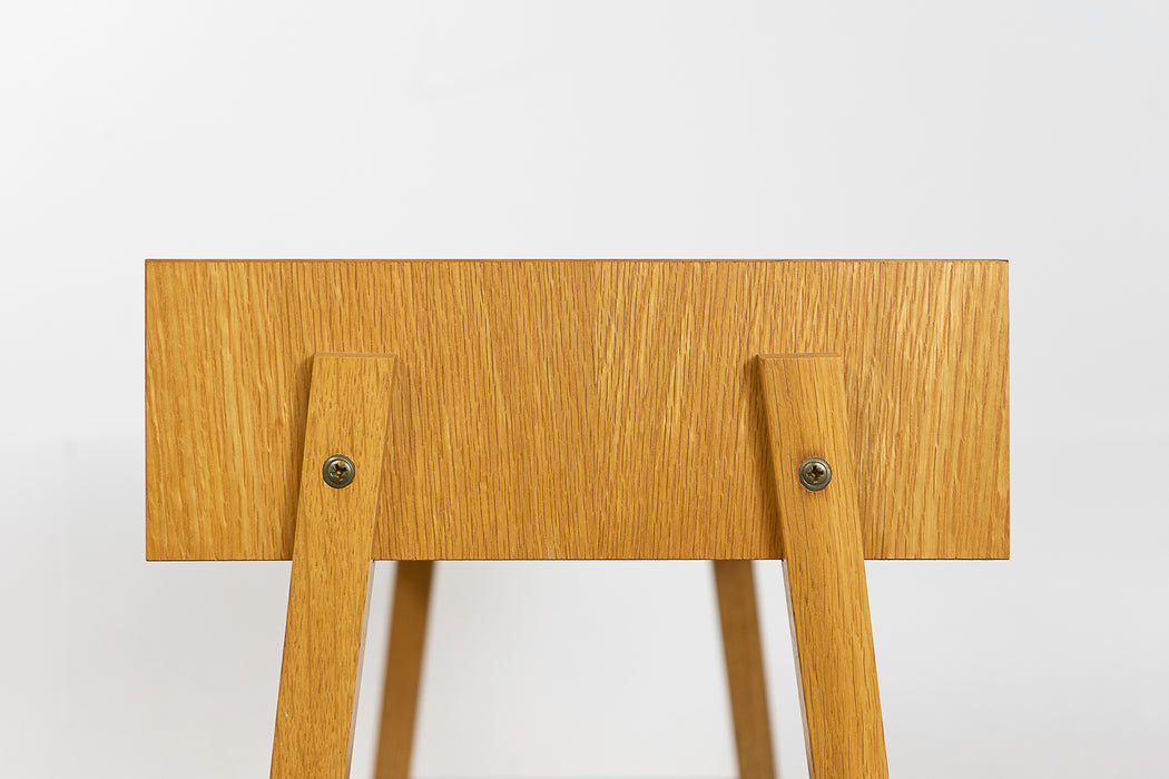 Oak Bedside Table - (324-353.5)