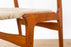 2 Danish Mid Century Teak Dining Chairs - (D1511)