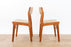2 Danish Mid Century Teak Dining Chairs - (D1511)