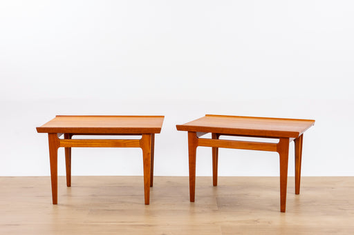 2 Finn Juhl FD-533 Solid Teak Side Tables for France & Daverkosen - (D1526)