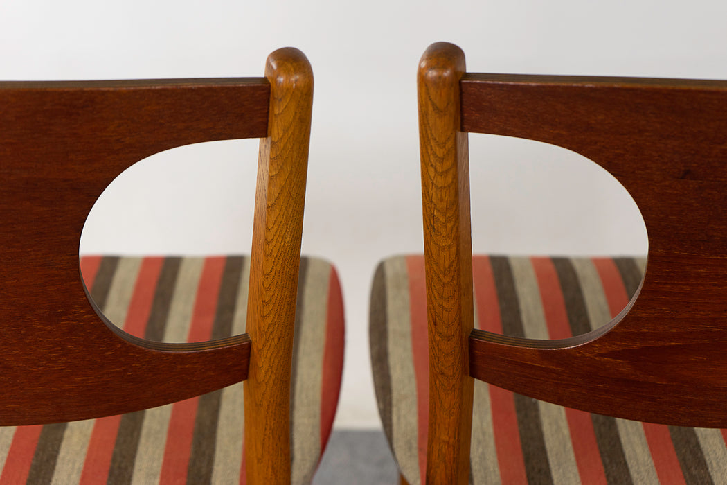 2 Teak & Oak Dining Chairs by Paul Rasmussen - (322-177)