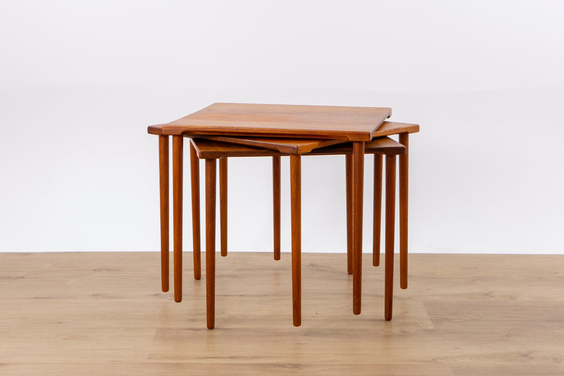 3 Teak Side Tables by Hvidt & Mølgaard-Nielsen - (D1522)