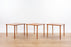 3 Teak Side Tables by Hvidt & Mølgaard-Nielsen - (D1522)