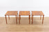 3 Teak Side Tables by Hvidt & Mølgaard-Nielsen - (D1522)