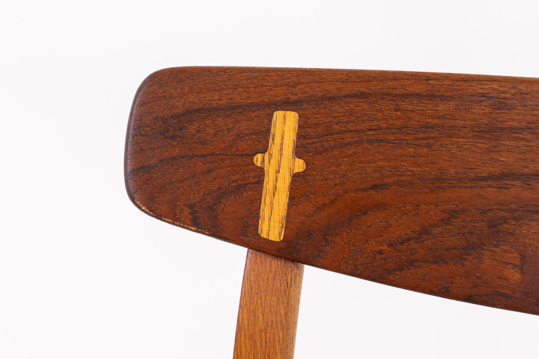 4 Hans Wegner CH23 Teak & Oak Dining Chairs for Carl Hansen & Søn - (D1513.2)
