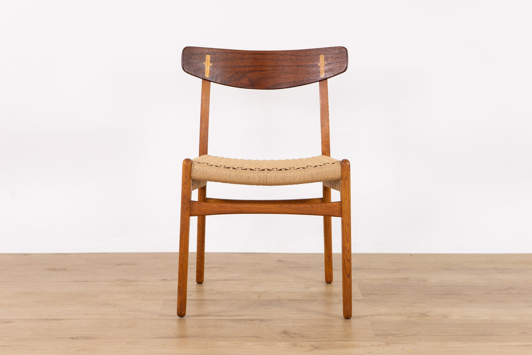 4 Hans Wegner CH23 Teak & Oak Dining Chairs for Carl Hansen & Søn - (D1513.2)