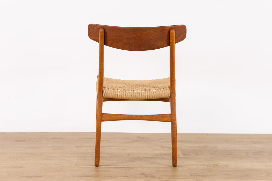 4 Hans Wegner CH23 Teak & Oak Dining Chairs for Carl Hansen & Søn - (D1513.2)