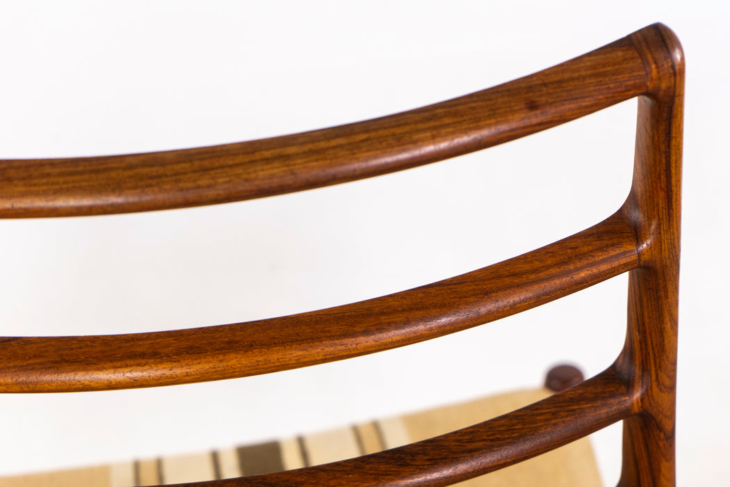 4 Rosewood Model 82 Dining Chairs by Niels Otto Møller - (325-148)