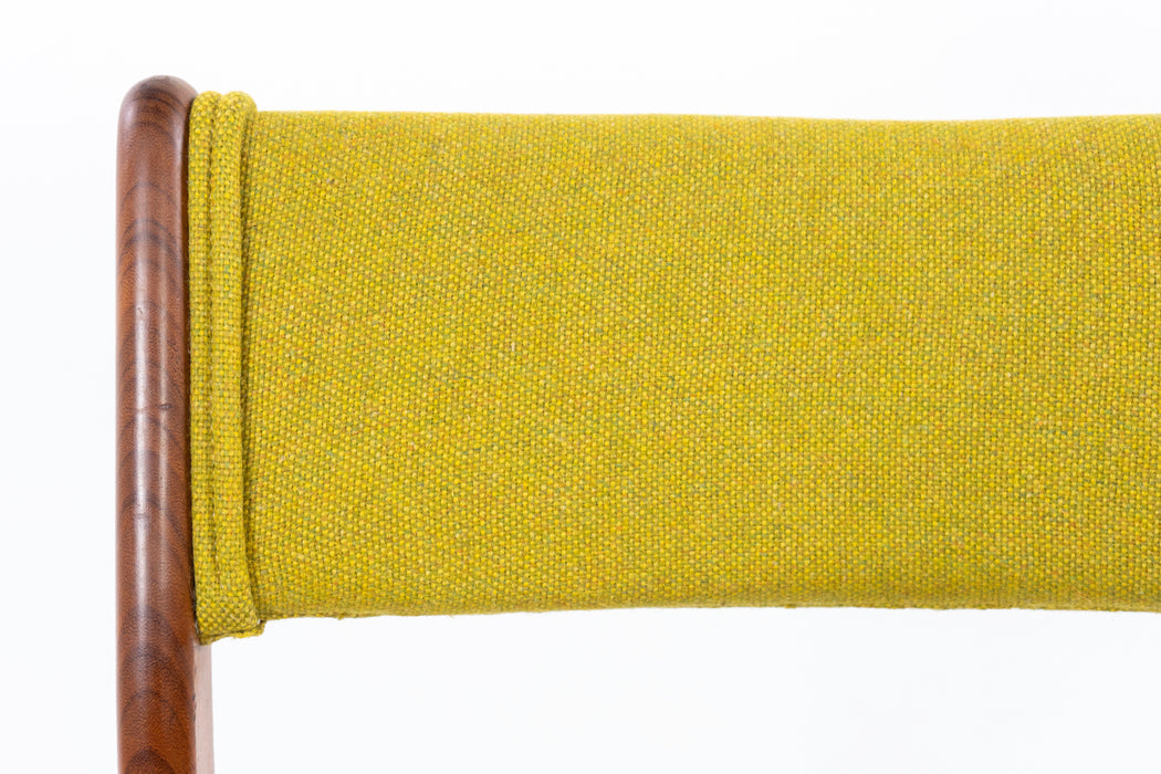 4 Danish Mid Century Teak Dining Chairs - (325-224)