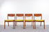4 Danish Modern Teak Dining Chairs by Soro - (327-095)