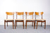 4 Danish Modern Teak Dining Chairs - (327-098)