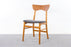 4 Danish Mid Century Teak & Oak Dining Chairs - (327-125)