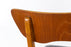 4 Danish Mid Century Teak & Oak Dining Chairs - (327-125)