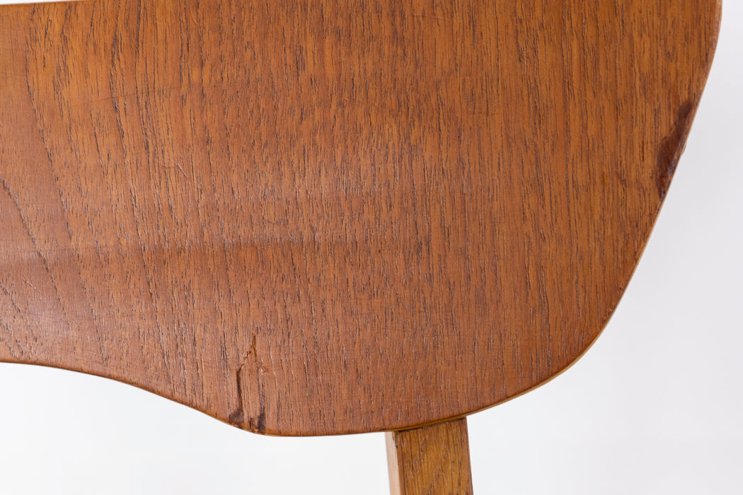 4 Danish Mid Century Teak & Oak Dining Chairs - (327-125)