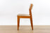 4 Mid-Century Teak Dining Chairs - (D1572)