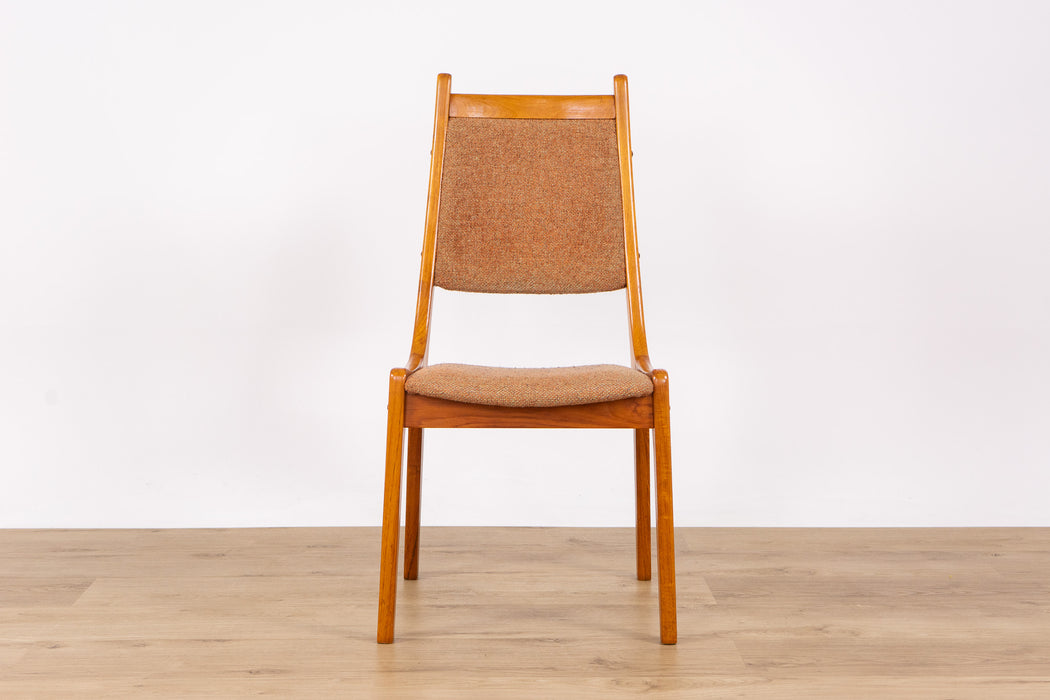 4 Mid-Century Modern Teak Dining Chairs - (D1675)