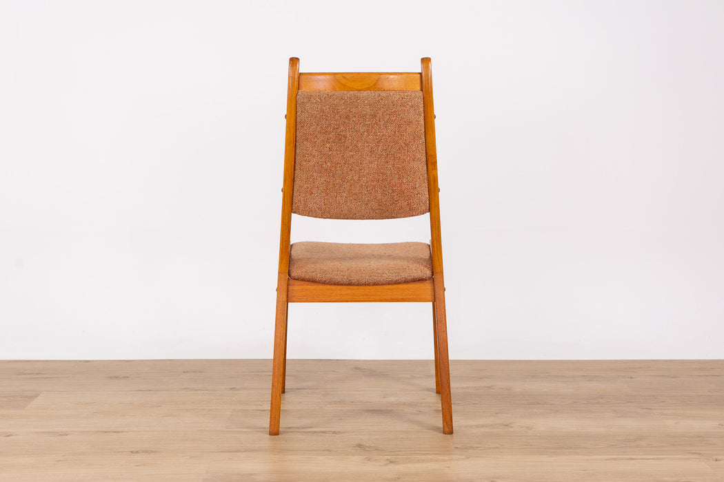 4 Mid-Century Modern Teak Dining Chairs - (D1675)