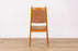 4 Mid-Century Modern Teak Dining Chairs - (D1675)