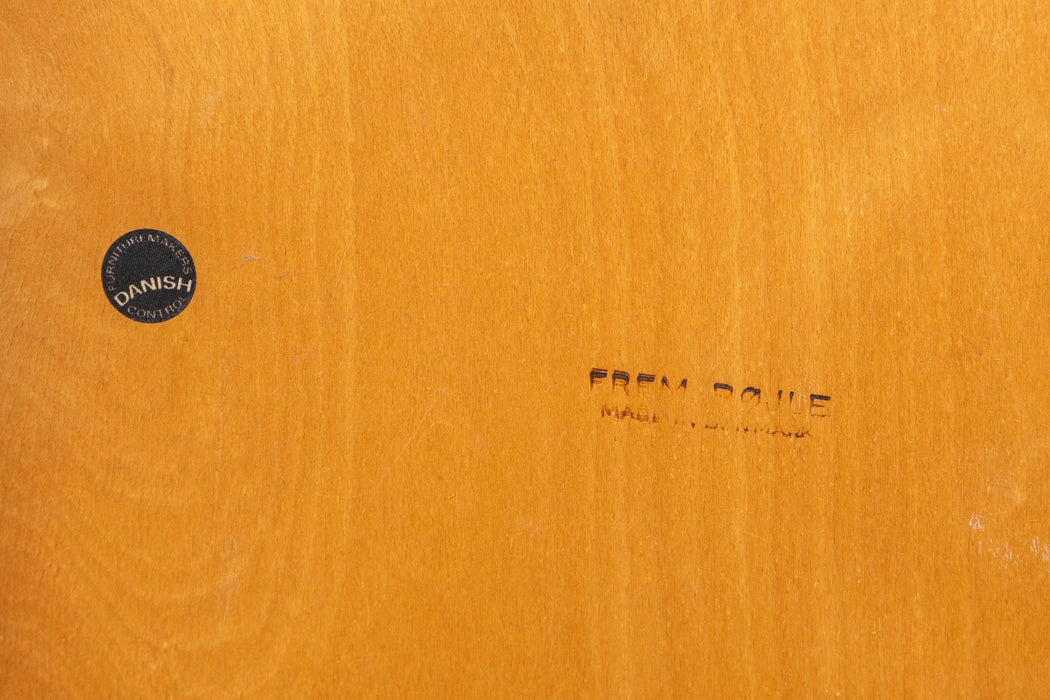 4 Teak Dining Chairs by Frem Røjle - (D1450)