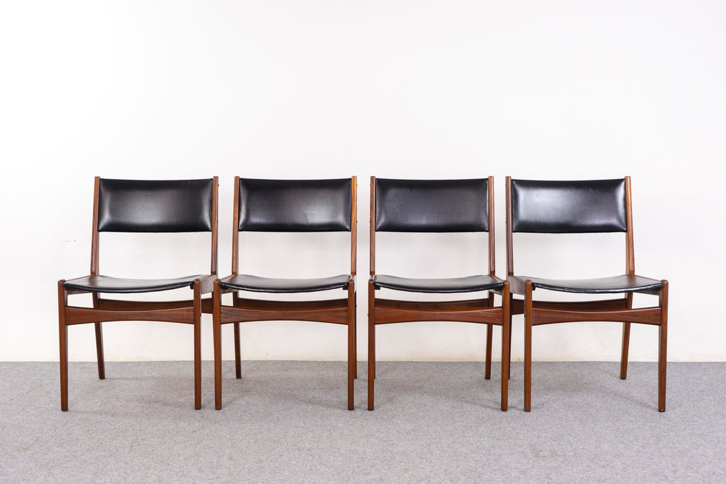 4 Teak Dining Chairs by Frem Røjle - (D1450)