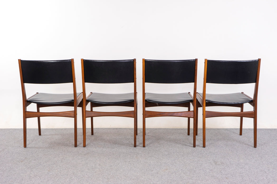 4 Teak Dining Chairs by Frem Røjle - (D1450)