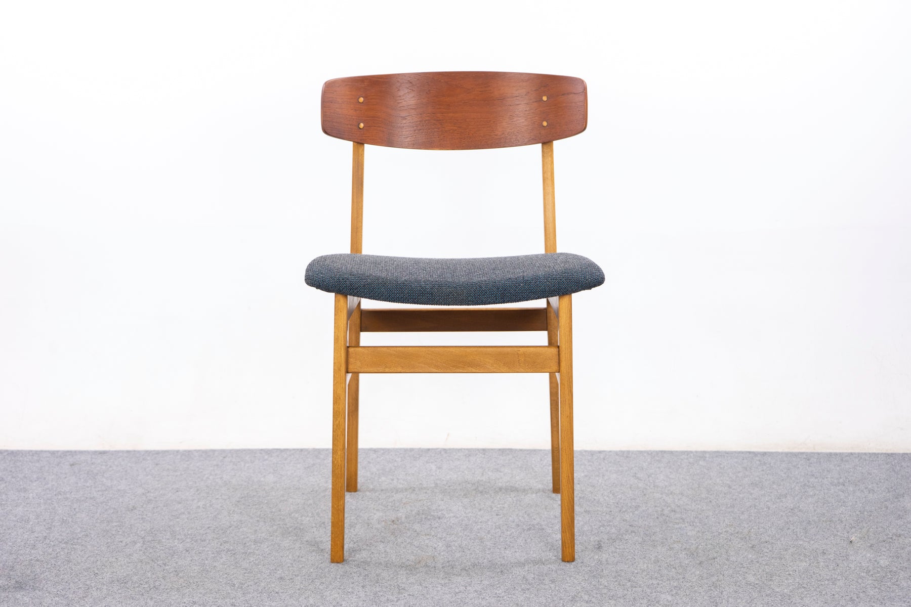 4 Danish Mid-Century Teak & Beech Dining Chairs - (326-123)