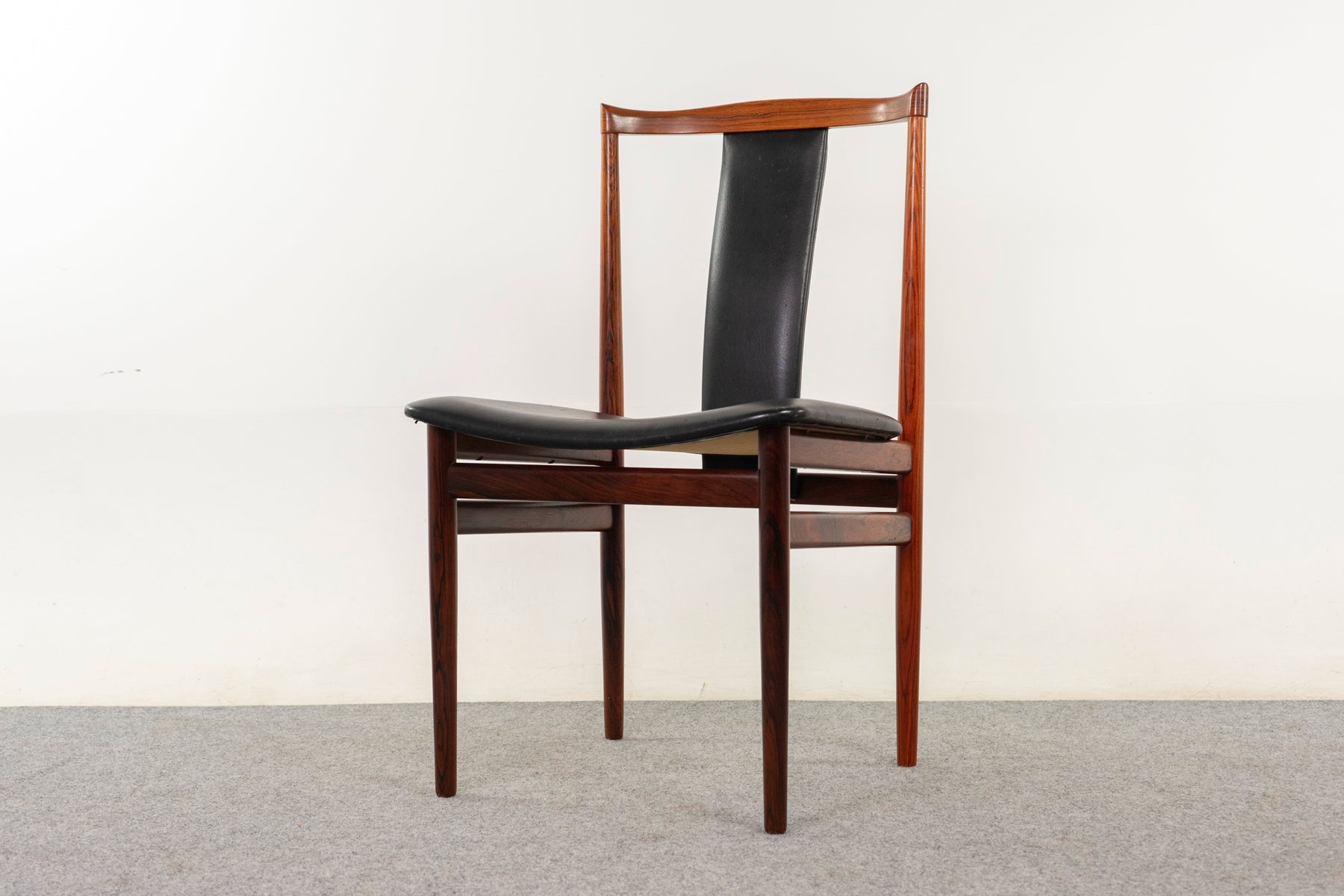 4 Rosewood dining chairs by Erling Torvits - (D1390)