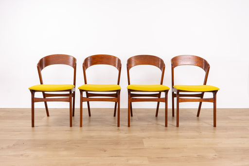4 Danish Modern Teak Dining Chairs by Randers - (D1618)
