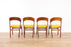 4 Danish Modern Teak Dining Chairs by Randers - (D1618)