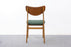 4 Danish Modern Walnut Dining Chairs - (325-043)