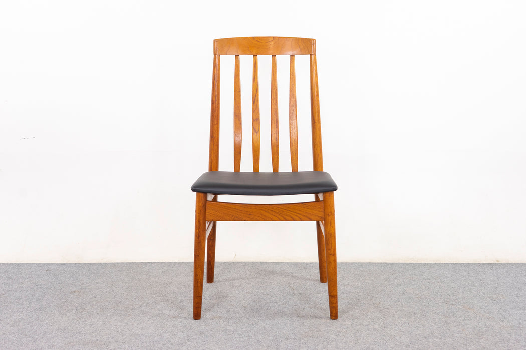 4 Teak Mid-Century Dining Chairs - (D1440)