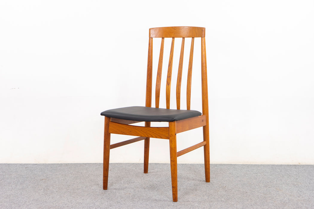 4 Teak Mid-Century Dining Chairs - (D1440)