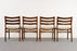 4 Rosewood Danish Dining Chairs - (325-150)