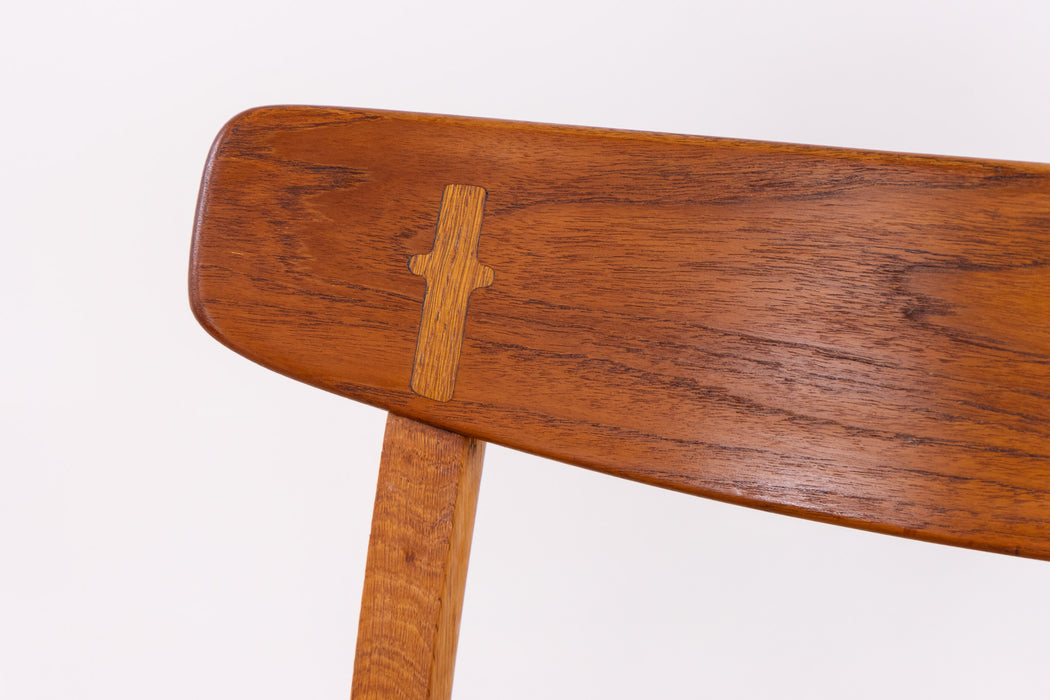 4 Hans Wegner CH23 Teak & Oak Dining Chairs for Carl Hansen & Søn - (D1513.1)