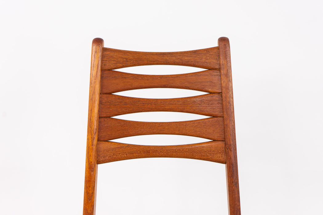 6 Danish Modern Teak Dining Chairs by Boltinge Stolefabrik  - (D1574)