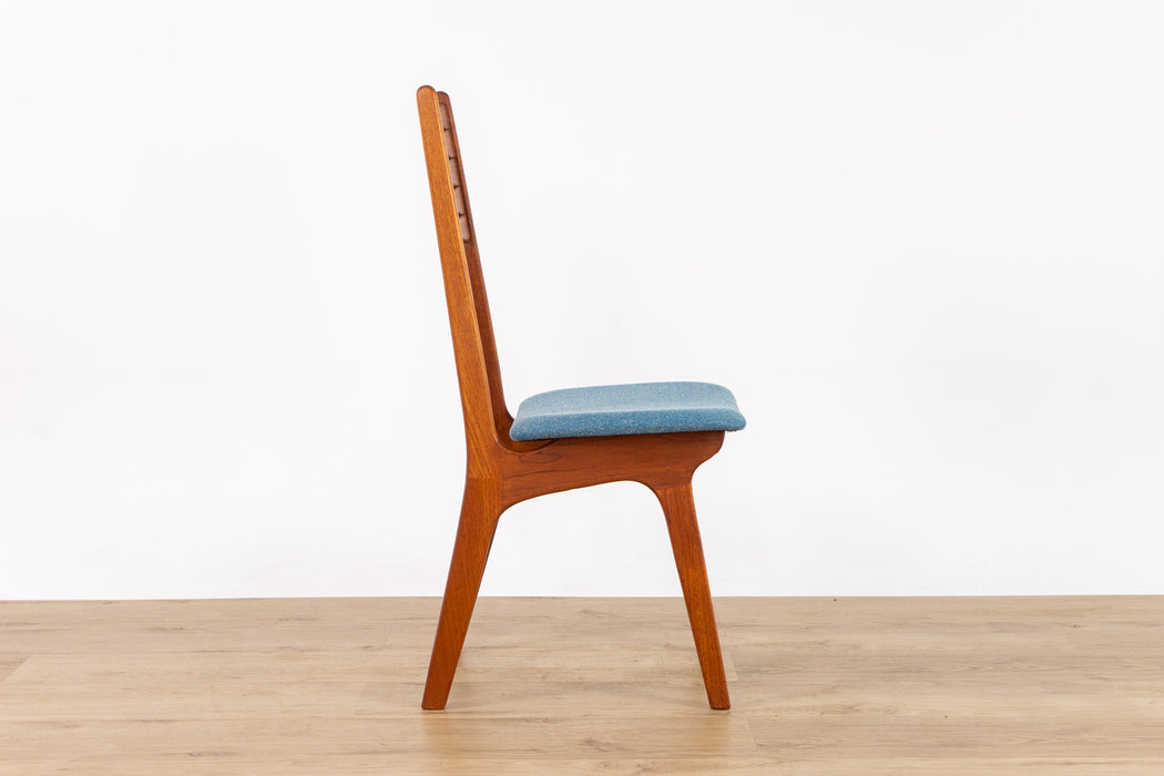 6 Danish Modern Teak Dining Chairs by Boltinge Stolefabrik  - (D1574)