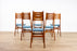6 Danish Modern Teak Dining Chairs by Boltinge Stolefabrik  - (D1574)