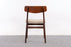 4 Danish Modern Teak Dining Chairs - (327-096)