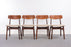 4 Danish Modern Teak Dining Chairs - (327-096)