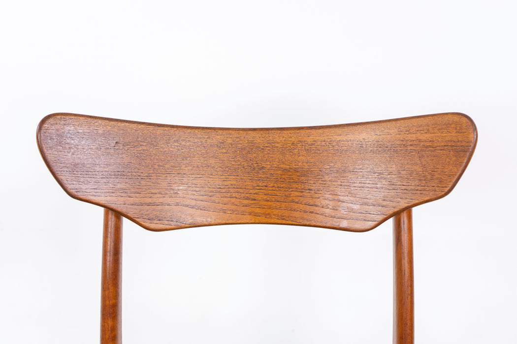 4 Danish Modern Teak Dining Chairs by Schionning & Elgaard - (D1484)