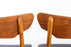 4 Danish Modern Teak Dining Chairs by Schionning & Elgaard - (D1484)