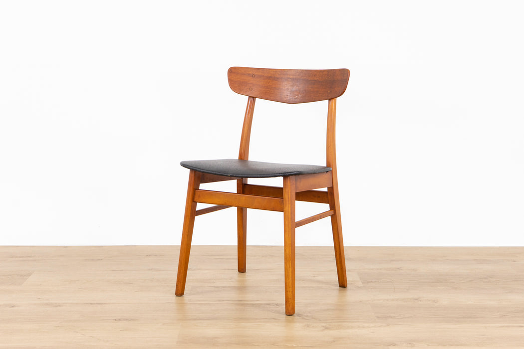6 Danish Modern Teak Dining Chairs - (327-094)